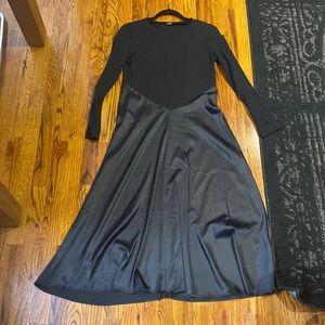 ZARA multi textured dress